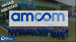 Amcom Tecnologia abre 37 vagas de emprego em março; veja cargos Amcom Tecnologia abre 37 vagas de emprego em março; veja cargos
