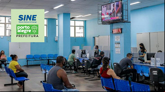 Sine RS abre 2.214 vagas nesta semana em Porto Alegre